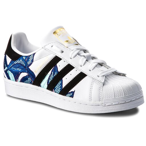 Chaussures adidas Superstar W B28014 Ftwwht Cblack Goldmt