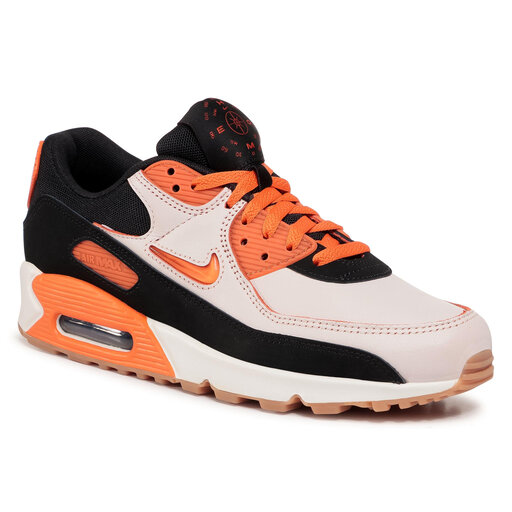 Batai Nike Air Max 90 Prm CJ0611 100 Sail/Safety Orange/Black •  Www.eavalyne.lt