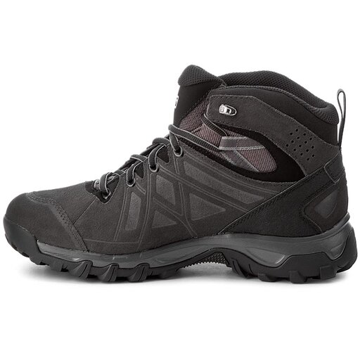 Chaussures de trekking Salomon Evasion 2 Mid Ltr Gtx GORE TEX 398714 26 V0 Noir chaussures