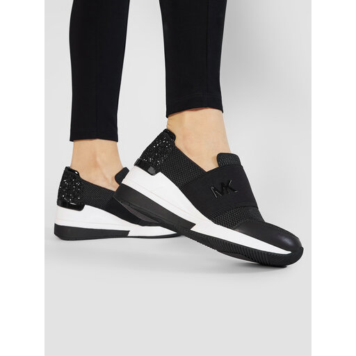 Sneakers MICHAEL Michael Kors Felix 43S7FXFS1D Schwarz eschuhe