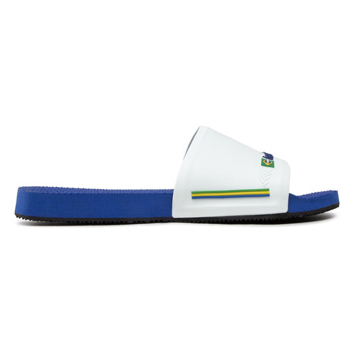 Ciabatte Havaianas Slide Brasil Fc 41426163296 Blue White escarpe