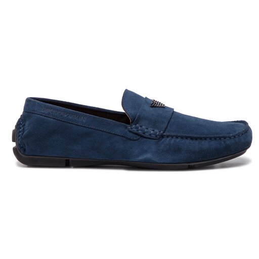 Suede Mocassino Armani Giorgio Armani Moccasins Shop