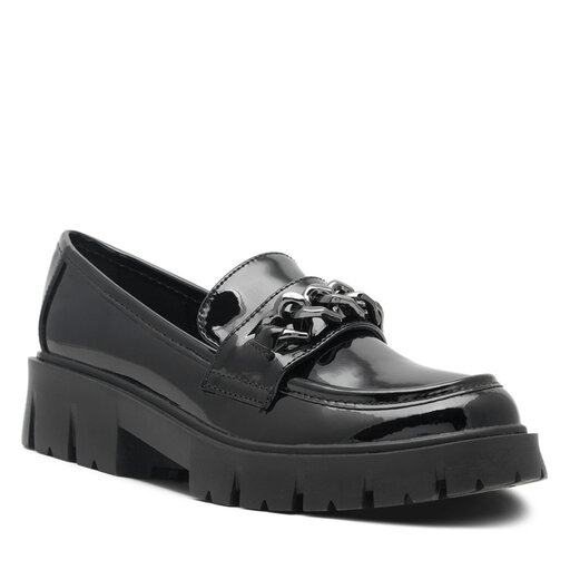 Loafersy DeeZee CS5907-07 Czarny | eobuwie.com.pl