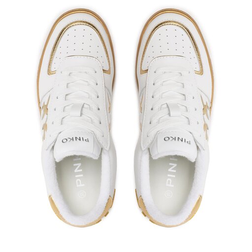 Sneakers Pinko Bondy PE 23 BLKS1 100901 A0RQ Alb