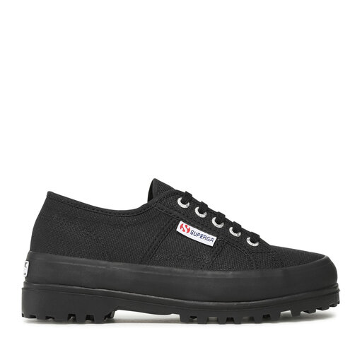 Schnurstiefeletten Superga 2555 Alpina Cotu S00F4B0 Schwarz eschuhe
