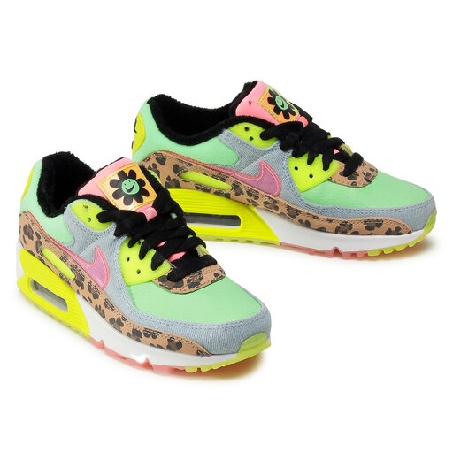 Nike air max 90 lx illusion green/sunset pulse online