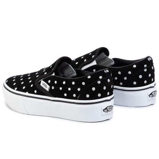 Vans slip on sale on pois