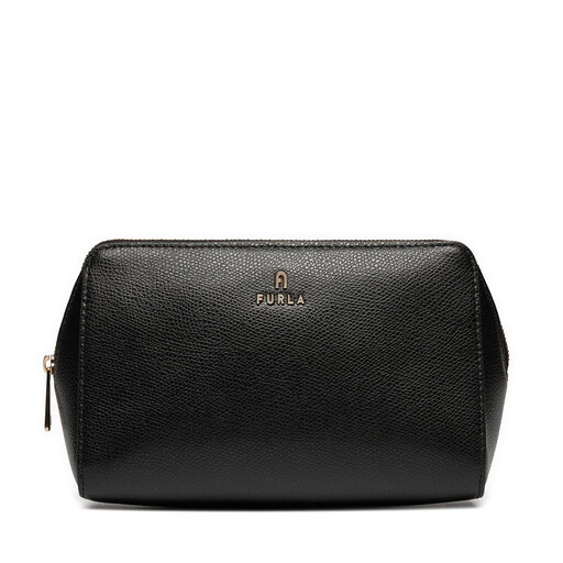☆EVENING S CLUTCH FURLA ブラック　がま口WB00260 Косметичка Furla Camelia L Cosmetic Case WE00618-ARE000-O6000-1007