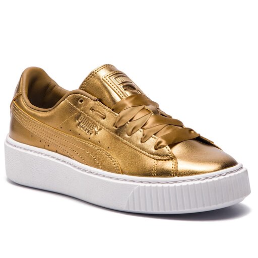 Puma basket platform luxe on sale