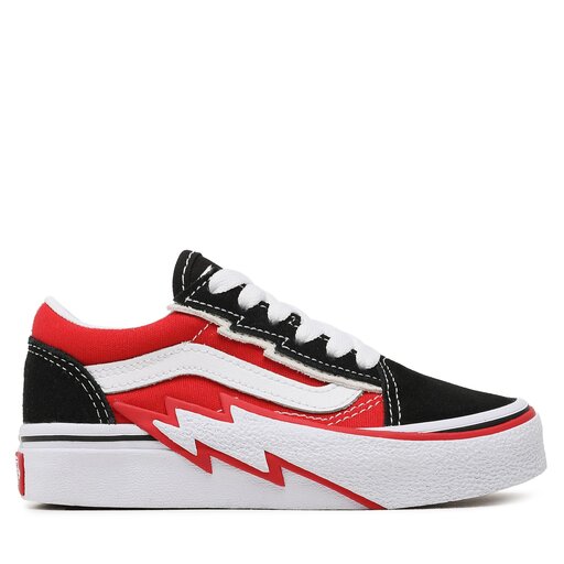 Vans old skool all red cheap
