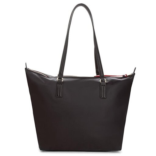 Handtasche Tommy Hilfiger Poppy Tote AW0AW04302 Schwarz eschuhe