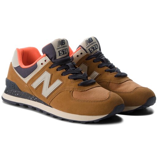 New balance ml574hvb shop marron