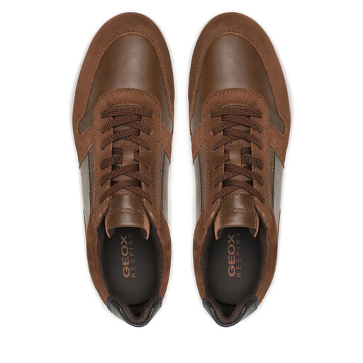 Geox leather sneakers new arrivals