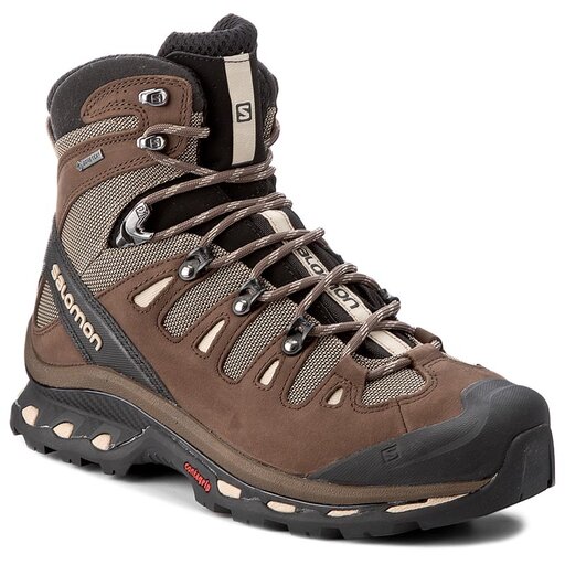 Trekkingschuhe Salomon Quest 4D 2 GTX GORE TEX 392924 28 G0 Braun eschuhe