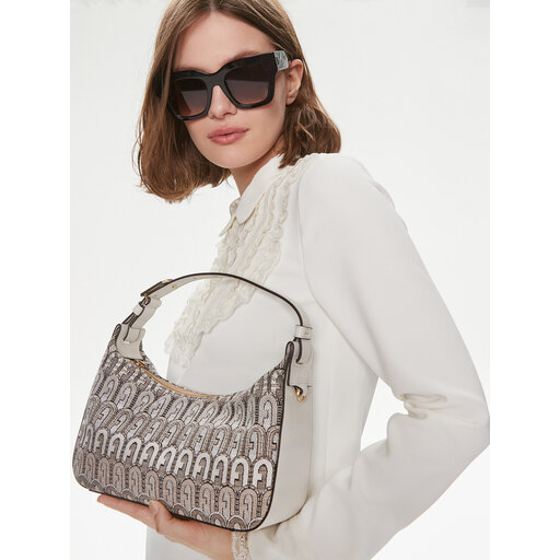 Сумка Furla Flow S Shoulder Bag 25 WB01053-A.0459-B4K00-1007 Бежевий |  evzuttya.com.ua