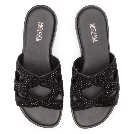 lepet s MICHAEL Michael Kors Annalee Slide 40S9ANFP1S Black