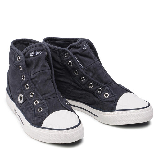 Hightop Trainers S Oliver Chucks S Oliver Stoff Sneaker Damen