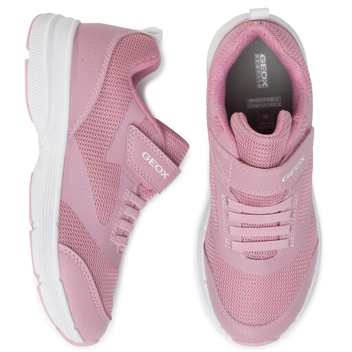 Sneakers Geox J Hoshiko J024SC 00014 C0550 D Pink White escarpe