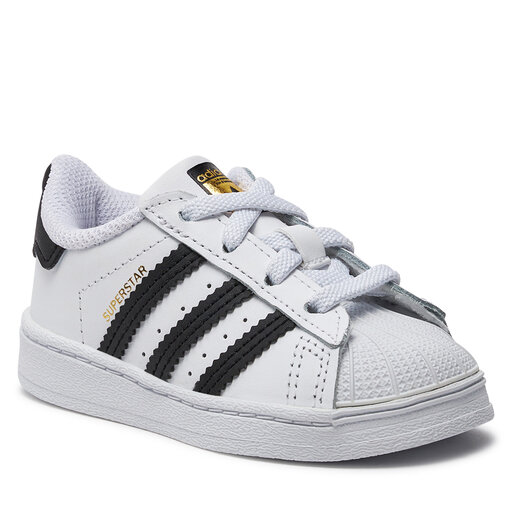 Laisvalaikio batai adidas Superstar El I FU7717 Balta eavalyne.lt