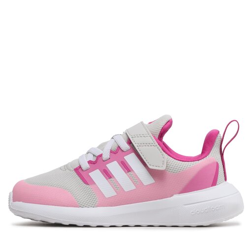 Sneakers adidas Fortarun 2.0 Cloudfoam Sport Running Elastic Lace Top Strap Shoes HR0281 Grau eschuhe