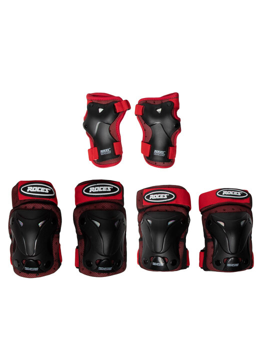 Kit De Protection Roces Schützer Super 3 Pièces Pour Enfants - Protège-poignets, Coudes, Genoux Pour Roller - 7