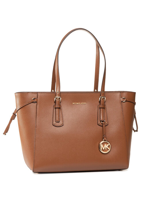 Handtasche MICHAEL Michael Kors Voyager 30H7GV6T8L Braun
