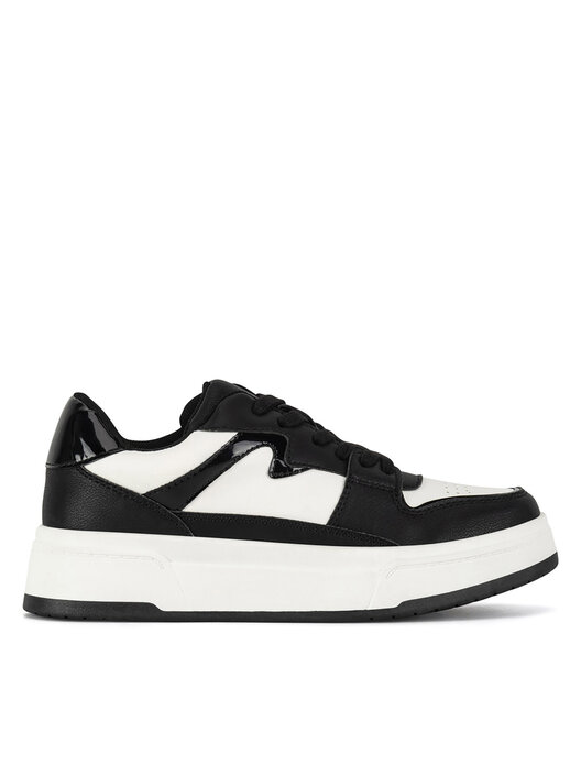 Felicia leather platform trainer on sale