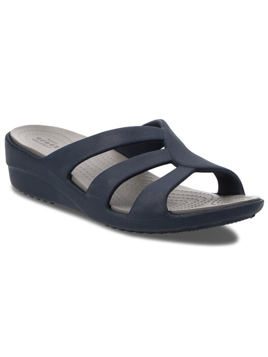 Sanrah strappy wedge crocs best sale