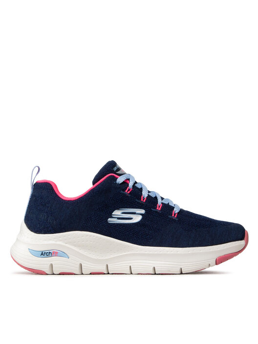 ★Я★ Sneakersy Skechers Comfy Wave 149414/NVHP Granatowy