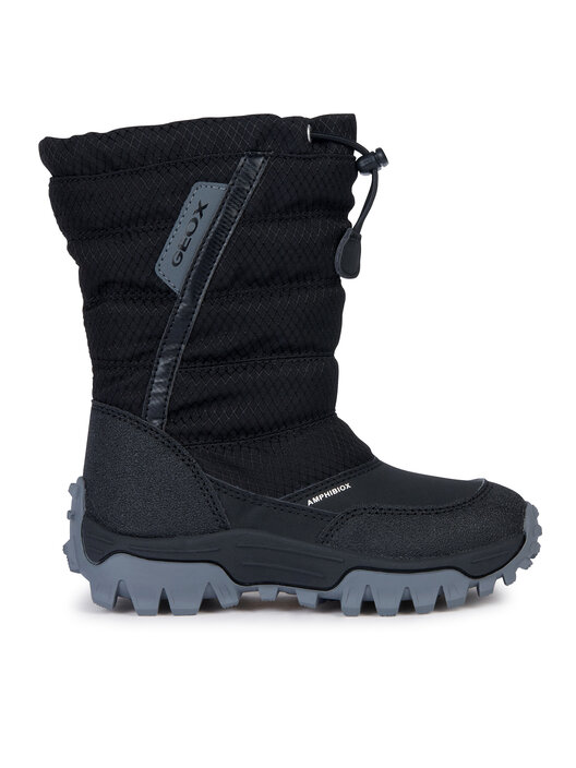 Geox J Himalaya Boy B ABX, sneeuwschoen voor kinderen en jongeren, Marine., 28 EU