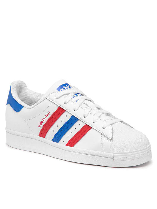 Adidas shoes red white and blue cheap