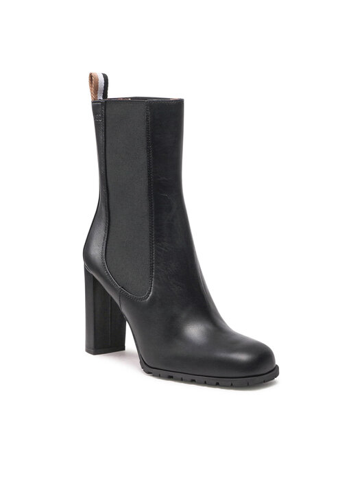Botine BOSS Scarlet Ch 50481469 10245918 01 Negru | epantofi.ro