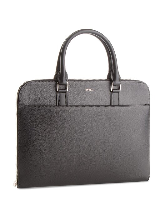 Laptoptasche Furla Man Marte 940844 B U344 ATT Schwarz eschuhe