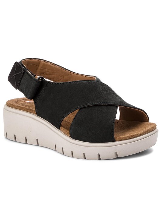 Sandalias Clarks Un Karely Hail 261333244 Negro | zapatos.es