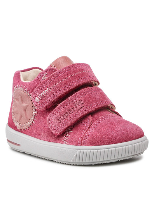 Zapatillas Altas Superfit Happy Para Niña - Tejido Suave, Cierre Velcro, Suela Flexible