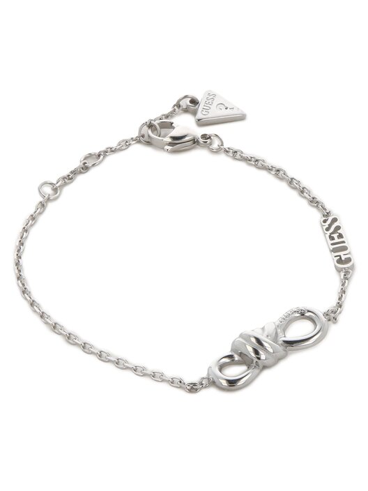 Guess Armband aus Edelstahl, Kordeloptik, Dreieck | -DE