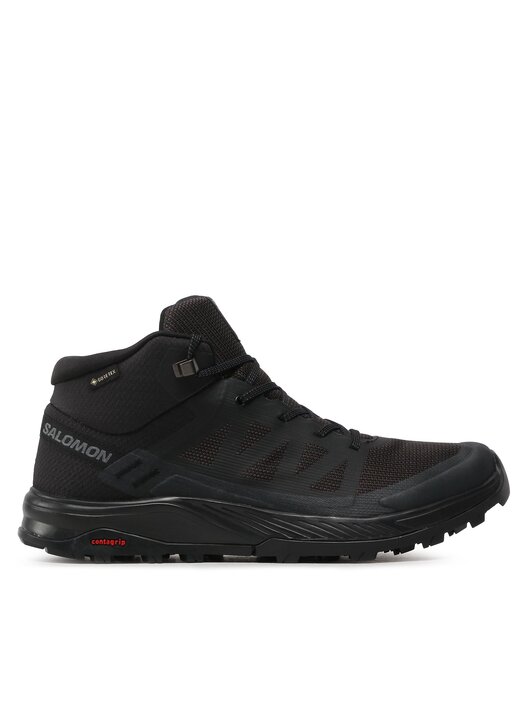 Trekkings Salomon Outrise Mid Gtx L47143500 Negru | epantofi.ro