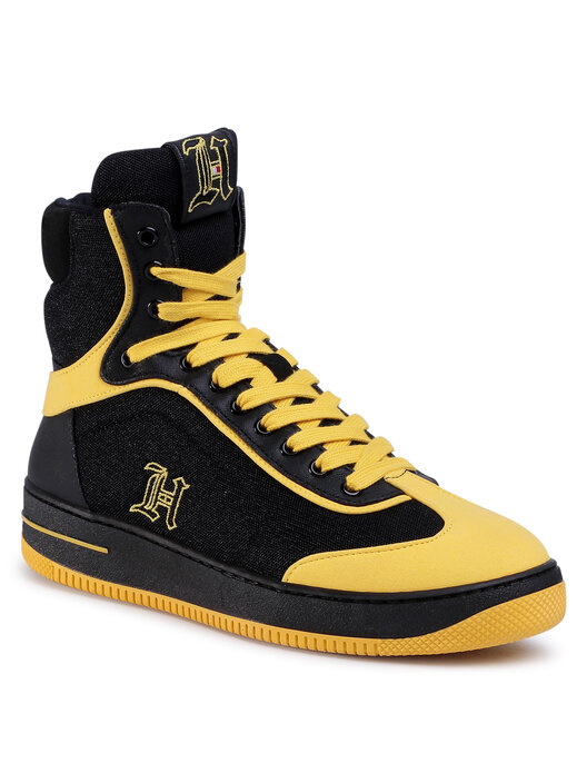 Sneakers Tommy Hilfiger LEWIS HAMILTON LH Modern High Top Sneaker FM0FM02830 Svart eskor