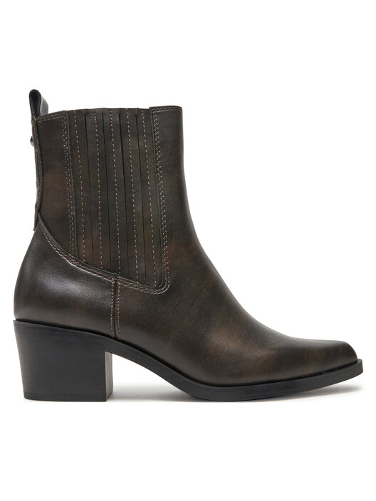 Tamaris Tamaris Damen Chelsea Boot olive grün Chelseaboots, leichtes Velourfutter, Memofußbett