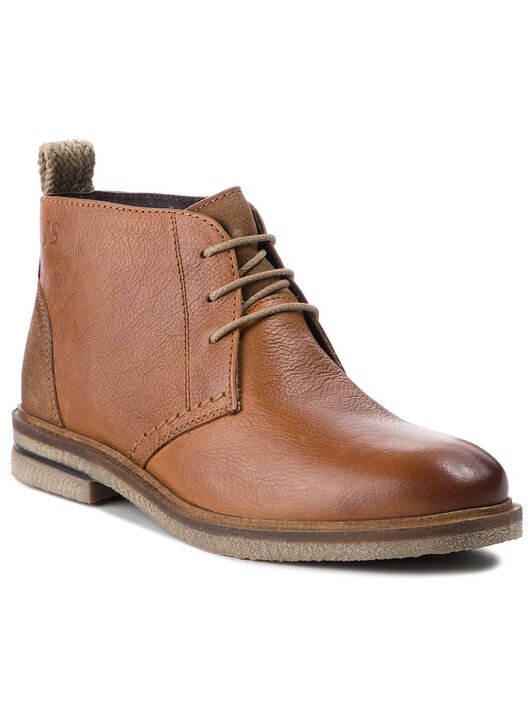 Šnurovacia obuv Josef Seibel Stanley 02 28802 MI786 370 Hnedá