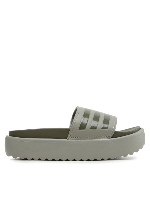 Ciabatte adidas adilette Platform Slides HQ6180 Verde escarpe