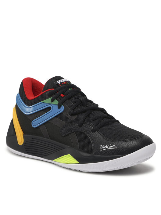 Buty do koszykówki Puma Trc Blaze Court Black Fives 376637 01 Czarny