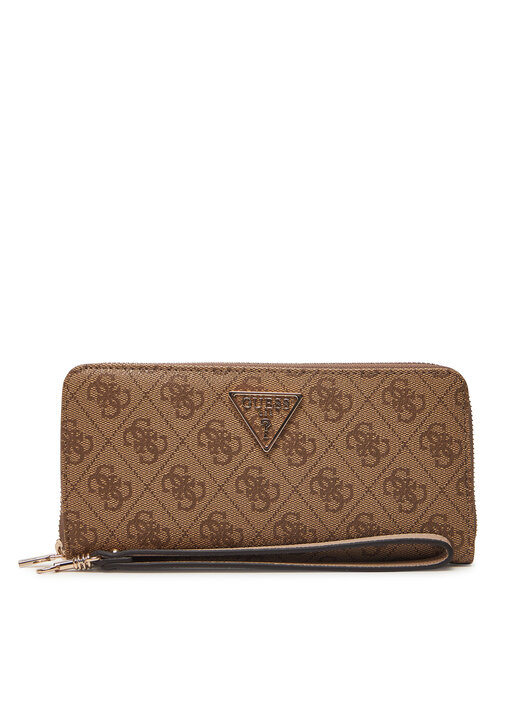 GUESS Damen-Geldbörse SWBG85 00146 – Elegante Schwarze Portemonnaie Aus Polyurethan Mit Praktischer Fächeraufteilung
