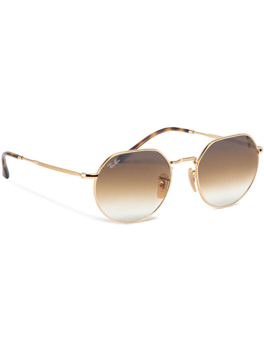 【sora】　CULT Ray Сонцезахисні окуляри Ray-Ban Jack 0RB3565 001/51 Золотий