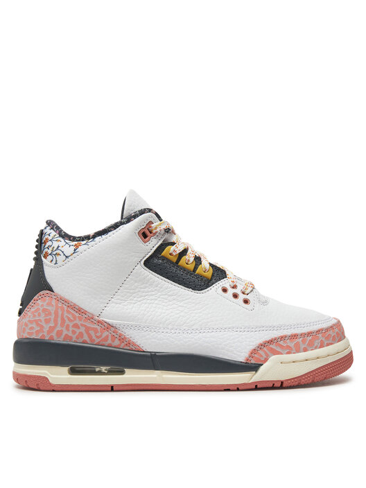 Sneakersy Nike Air Jordan 3 Retro (GS) 441140 100 Biały