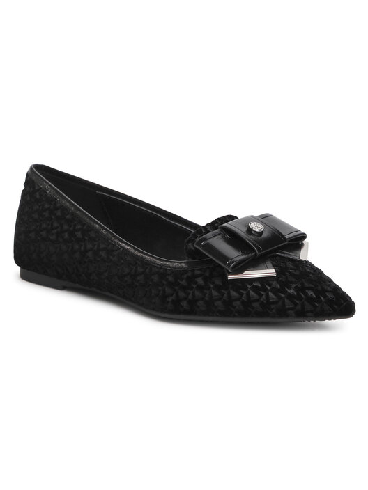 Балеринки MICHAEL Michael Kors Belle Flex Flat 40F0BLFP2D Черен obuvki.bg