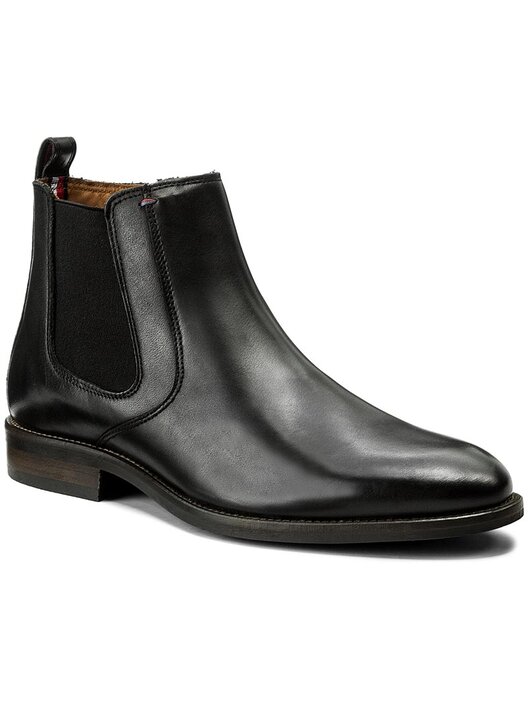 Stivali Tommy Hilfiger Daytona 4A FM0FM00720 Nero escarpe