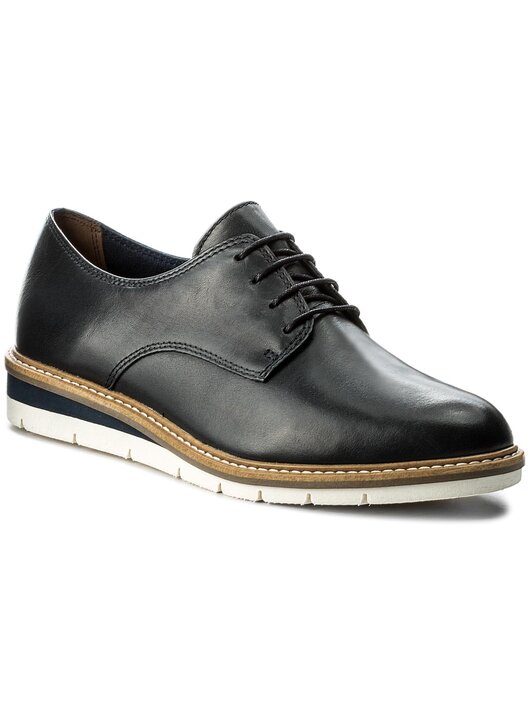 Tamaris 23202, Scarpe Stringate Basse Oxford Donna, Nero (Black