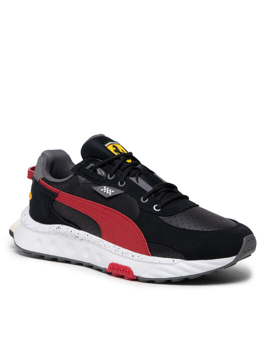 Sneakersy Puma Ferrari Wild Rider 306937 01 Czarny