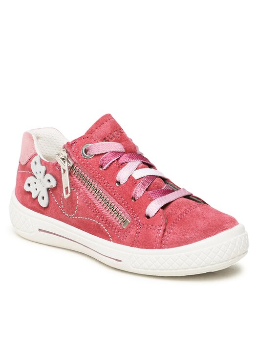Superfit Stella Sneaker – Kinderschuh In ROSA 5500, Größe 27 EU, Schmal – Aus Wildleder Mit Textilfutter